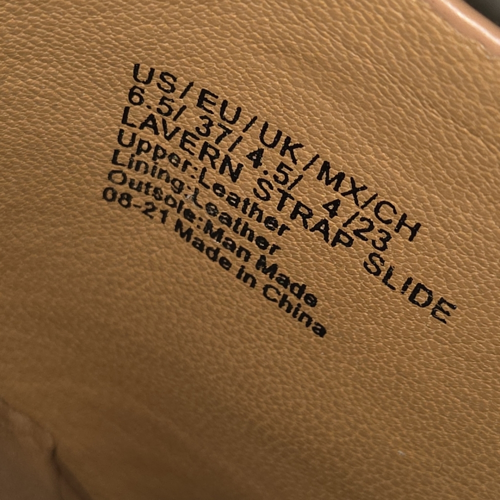 Gentle Souls Brown Suede Slide Sandals By Kenneth Cole - Picture 7 of 10